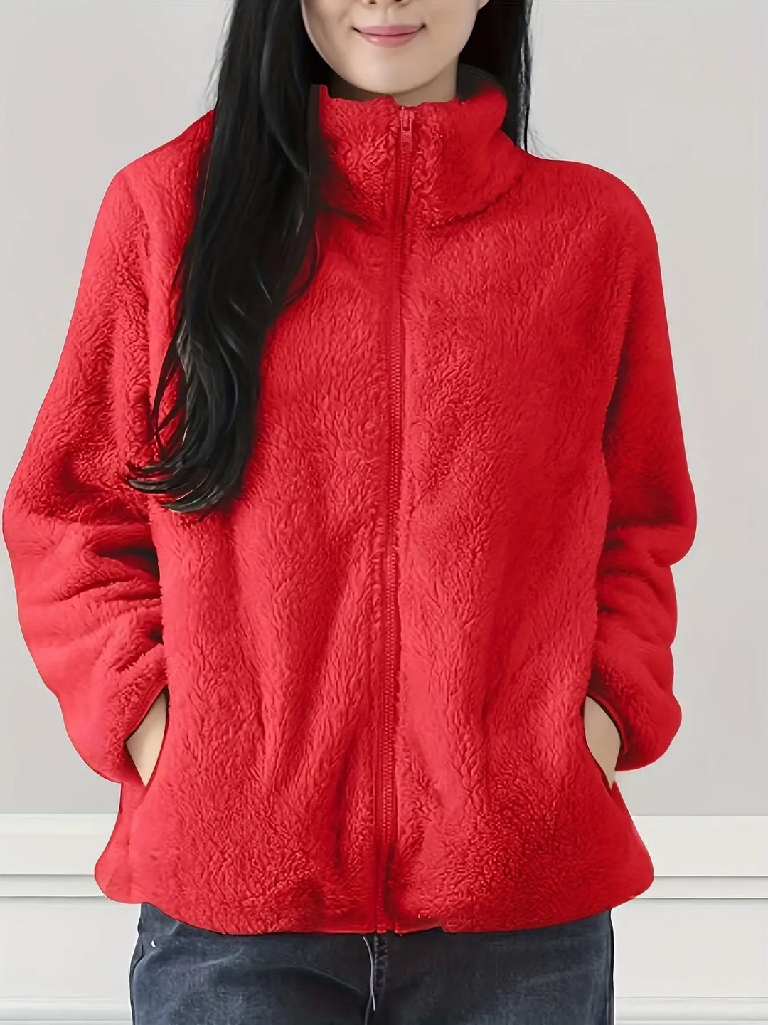 Chaqueta Polar Femenina Médica Premium.