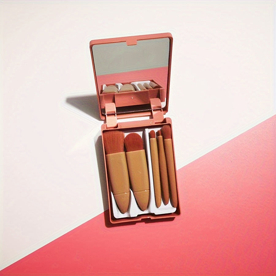 Mini Kit Brochas Premium: Elegancia Compacta para la Profesional de la Salud.