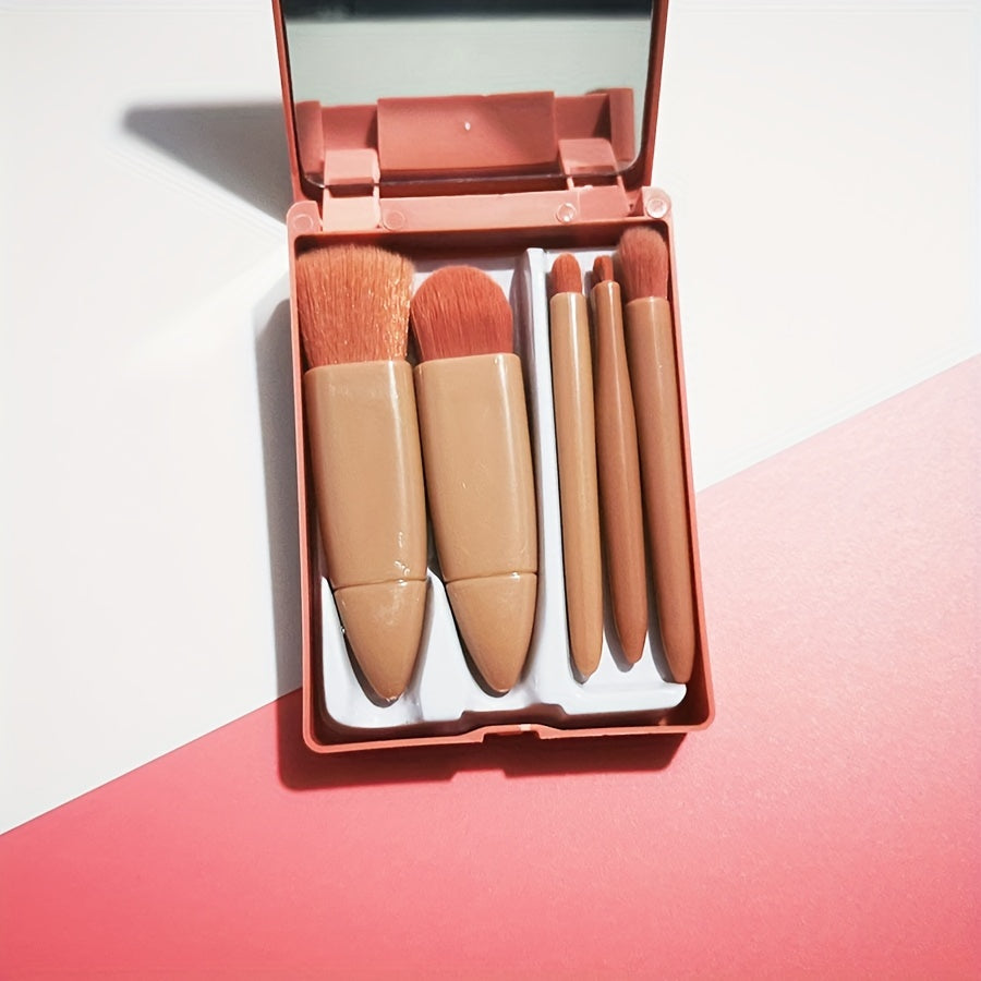 Mini Kit Brochas Premium: Elegancia Compacta para la Profesional de la Salud.