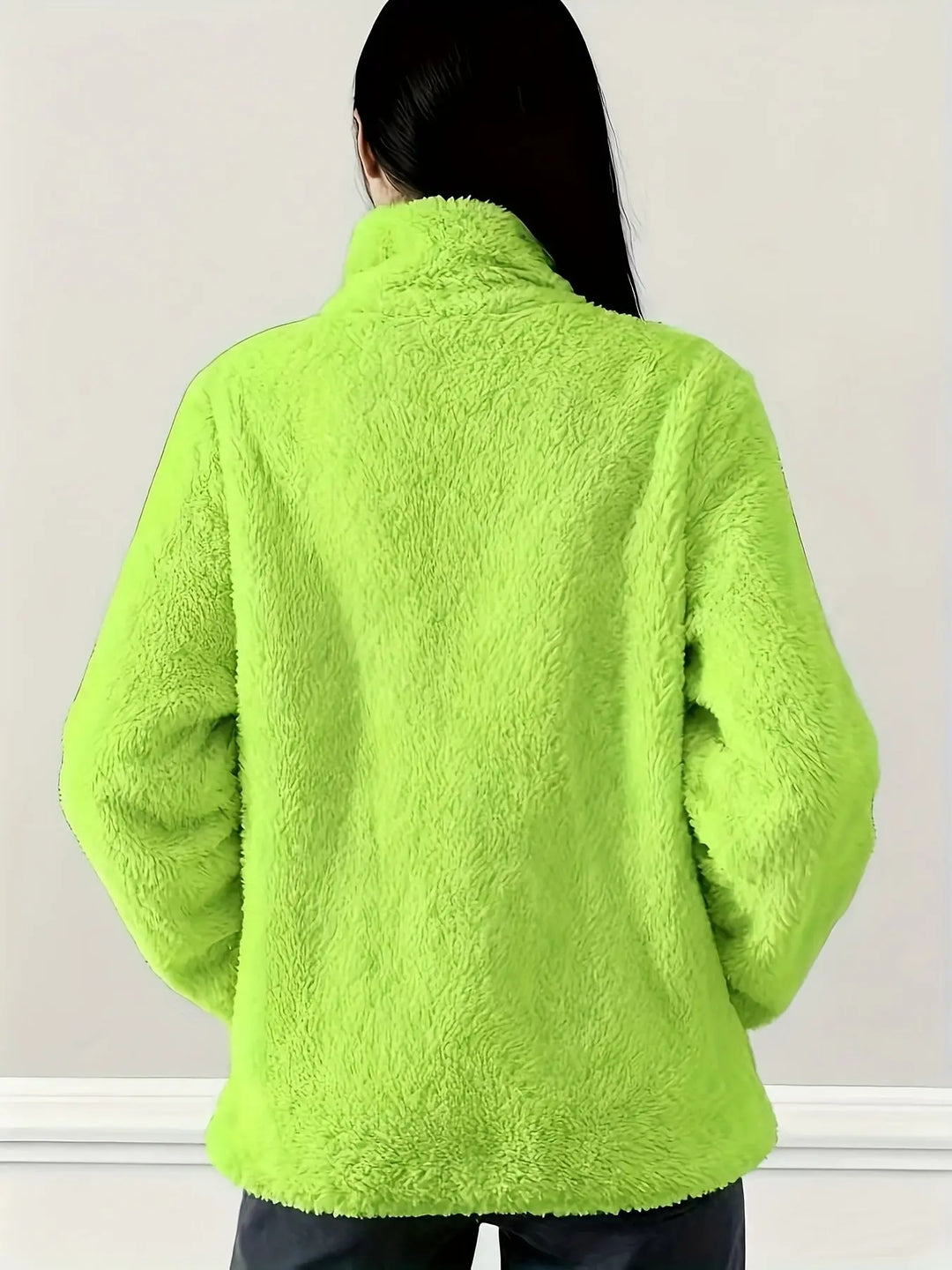 Textura polar femenina premium suave