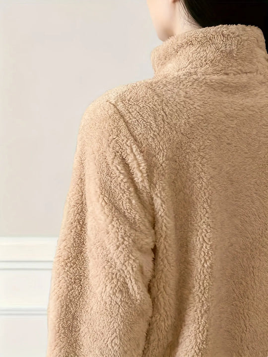 Chaqueta Polar Femenina Médica Premium.