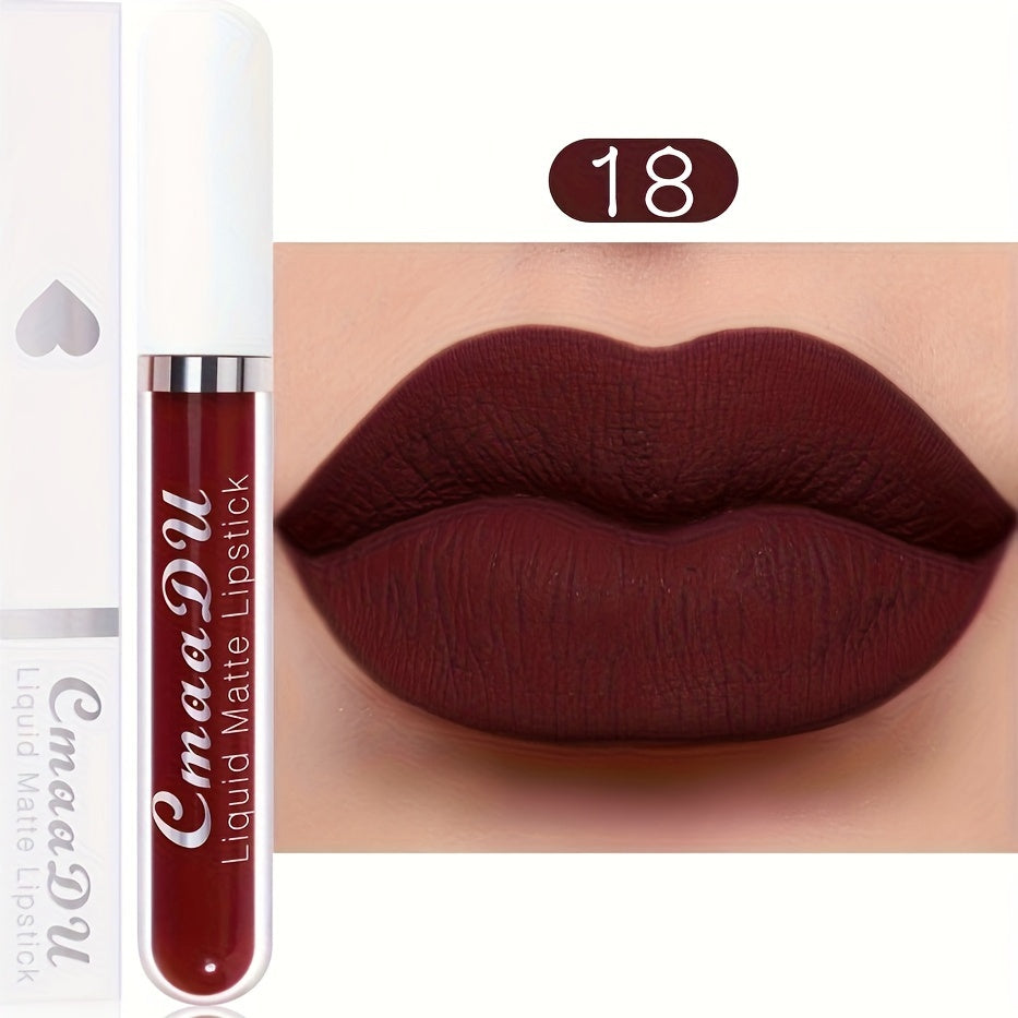 Labial Líquido Mate Berry: Resistencia Profesional y Confort Intransferible.
