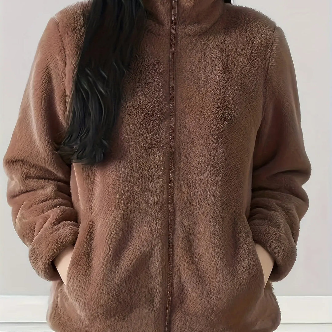 Textura forro microfibra suave anti-pilling.