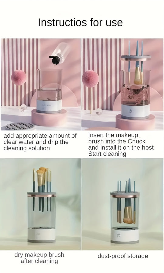 Limpiador Eléctrico USB Premium para Brochas.