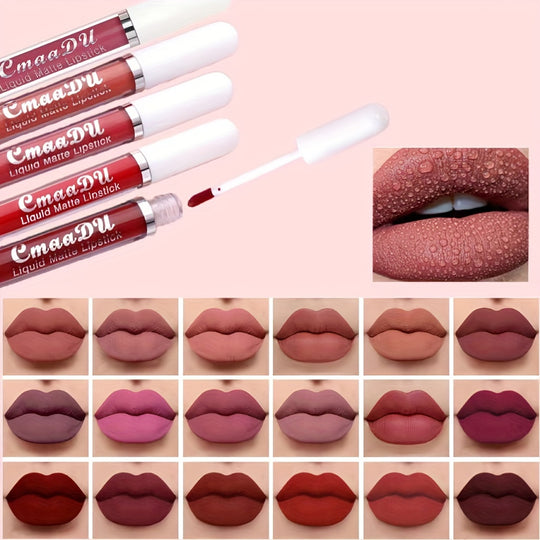 Labial Líquido Mate Berry: Resistencia Profesional y Confort Intransferible.