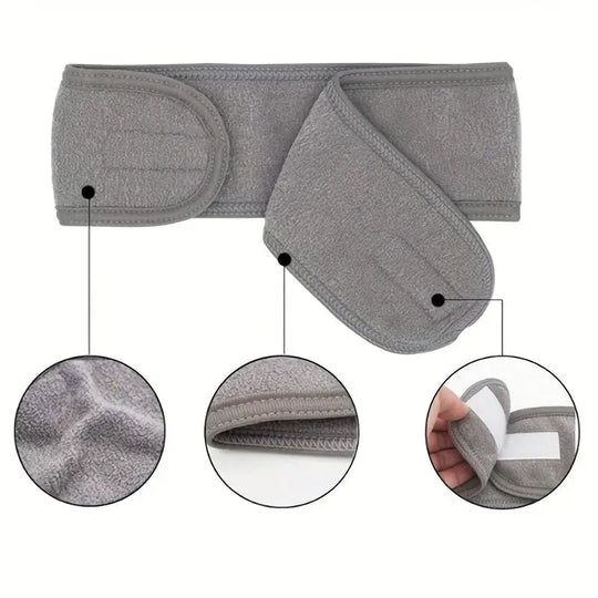 Diadema Felpa Premium: Confort Profesional para Enfoque Impecable.