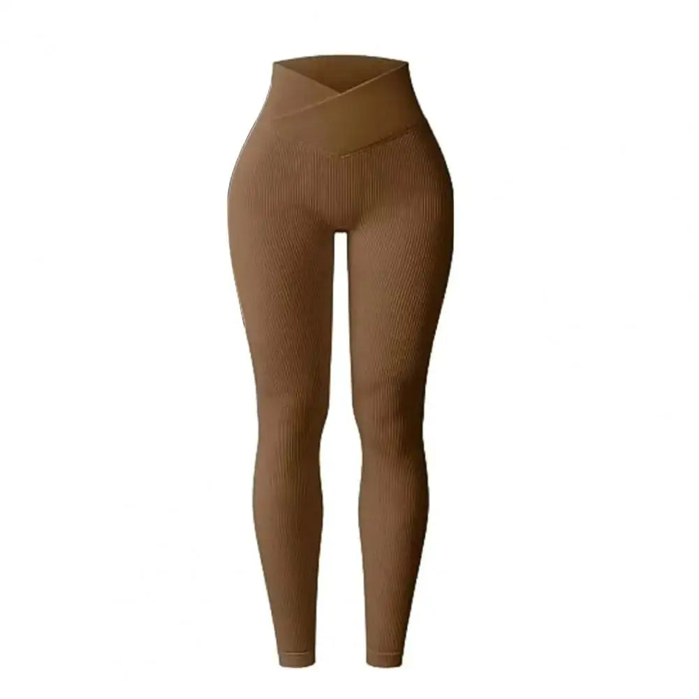 Leggings Élite Acanalados Seamless: Confort & Estilo Profesional sin Límites.