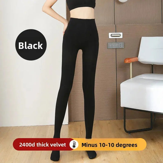 Textura térmica premium leggings médicos