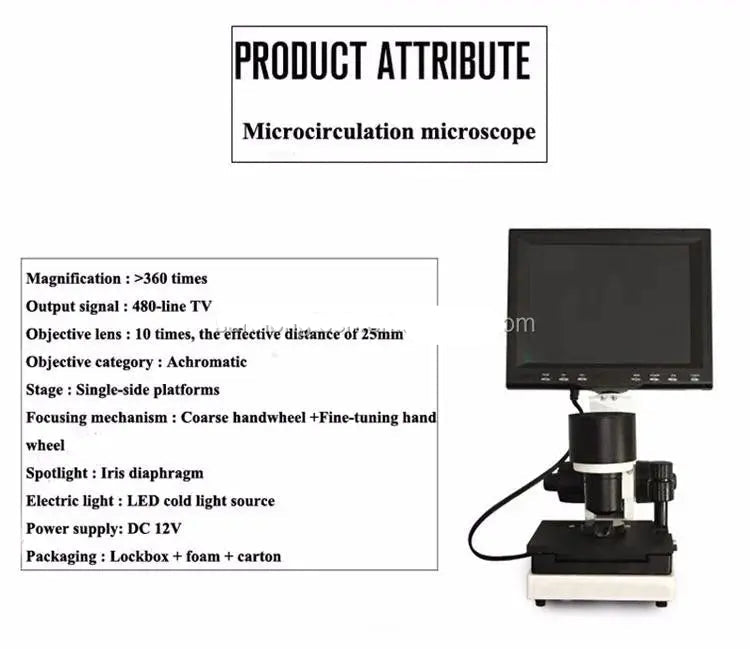 Equipo Analizador de Microcirculación y Microscopio de Vanguardia. Diagnóstico Ágil, Estilo Impecable.
