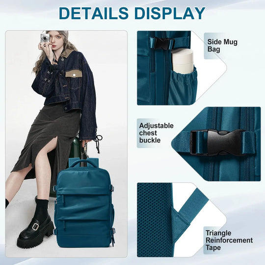 Mochila Bigger Premium: Organización Superior y Estilo para Profesional Sanitaria.