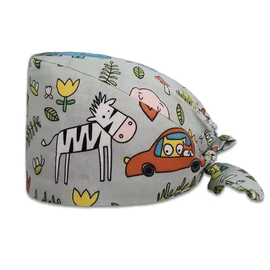 MedSurgery: Gorros Quirúrgicos Florales Premium.