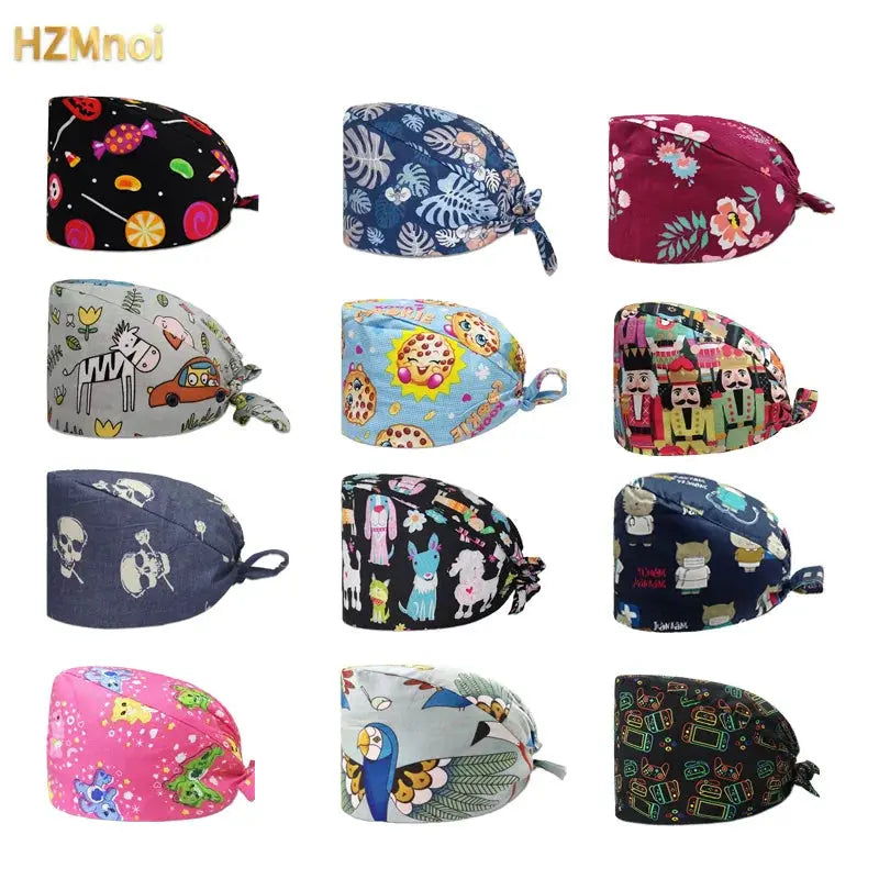 MedSurgery: Gorros Quirúrgicos Florales Premium.
