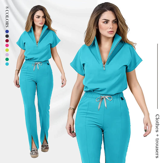 Uniformes Quirúrgicos para Mujer Premium: Confort, Flexibilidad y Estilo Profesional Superior.