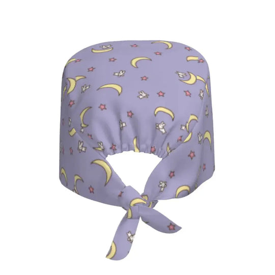 Patrón exclusivo luna estrellas gorro