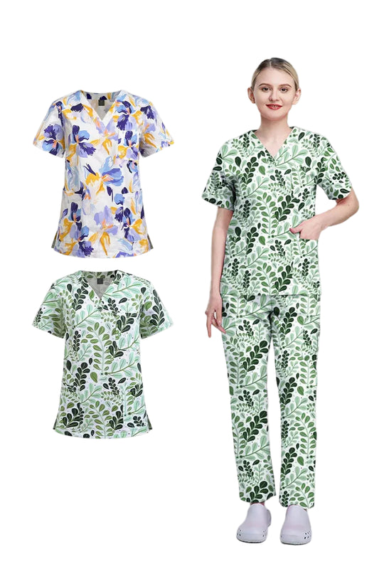 Scrub Médico Femenino Premium: Confort Ergonómico y Estilo Profesional Superior.