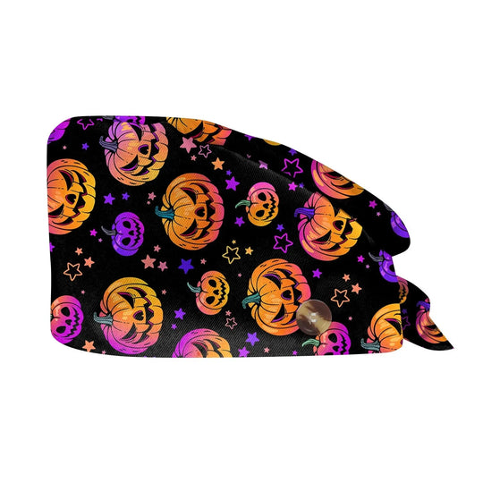 Estampado temático gorro quirúrgico premium.