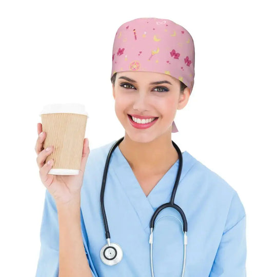 Detalle patrón estelar gorro premium.