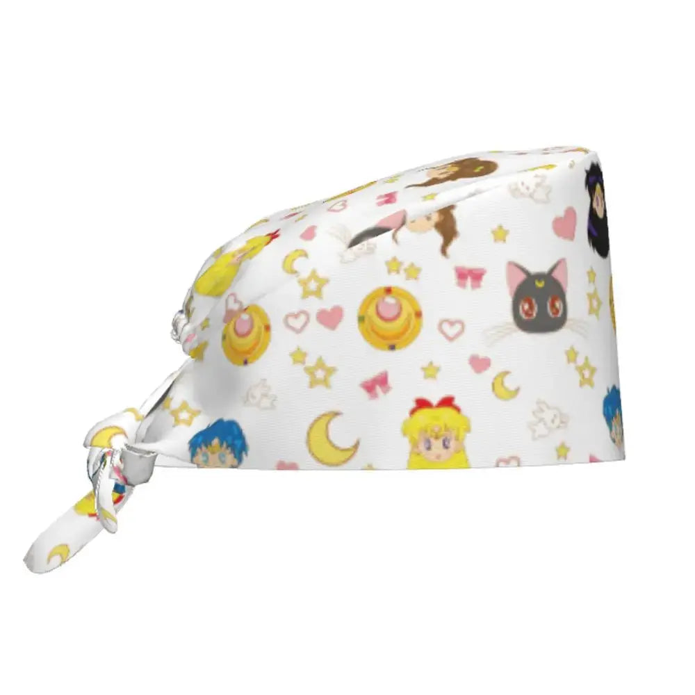 Gorro Quirúrgico Usagi Tsukino Premium: Estilo, Confort y Rendimiento Profesional.