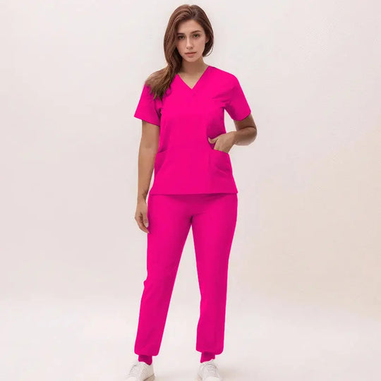 Textura suave tela antifluido scrub