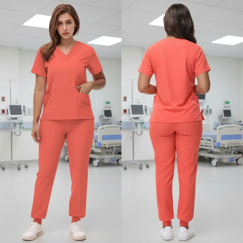 Scrub Vital Flex 2025: Confort Premium y Autoridad en Cada Turno.