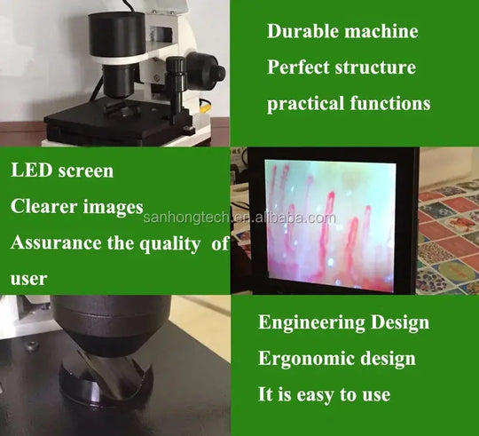 Equipo Analizador de Microcirculación y Microscopio de Vanguardia. Diagnóstico Ágil, Estilo Impecable.