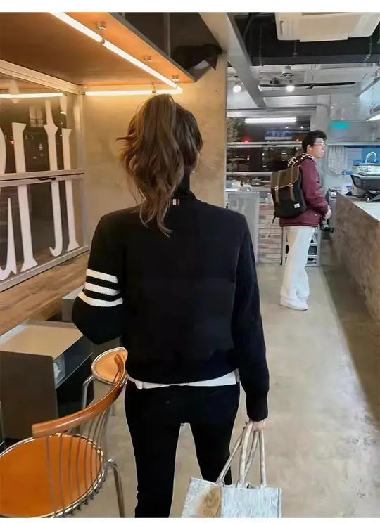 Tejido plumón blanco acolchado premium