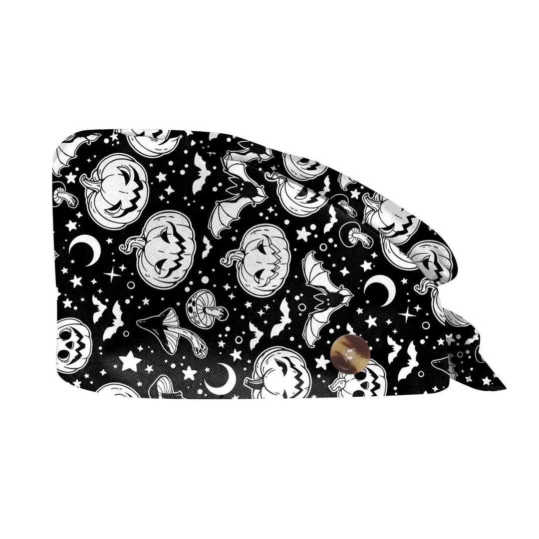 Estampado floral gorro quirúrgico premium