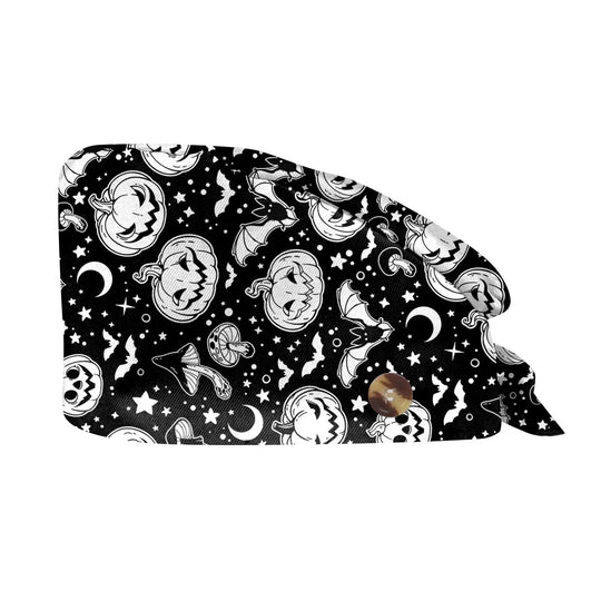 Estampado floral gorro quirúrgico premium