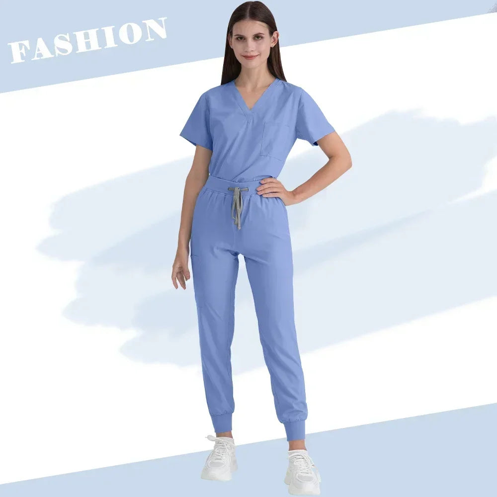 Uniforme Médico Premium para Mujer: Estilo y Confort Ergonómico para Profesionales de la Salud.