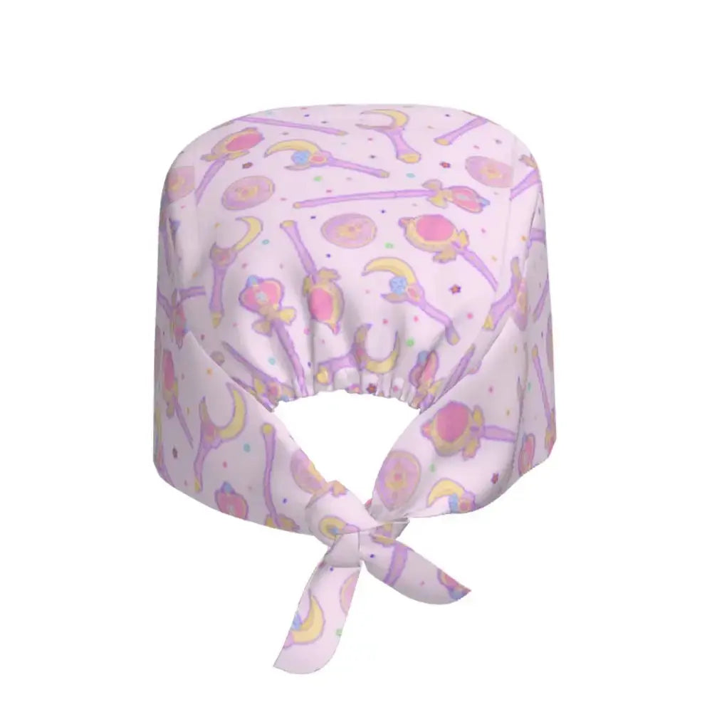 Gorro quirúrgico patrón lunar premium