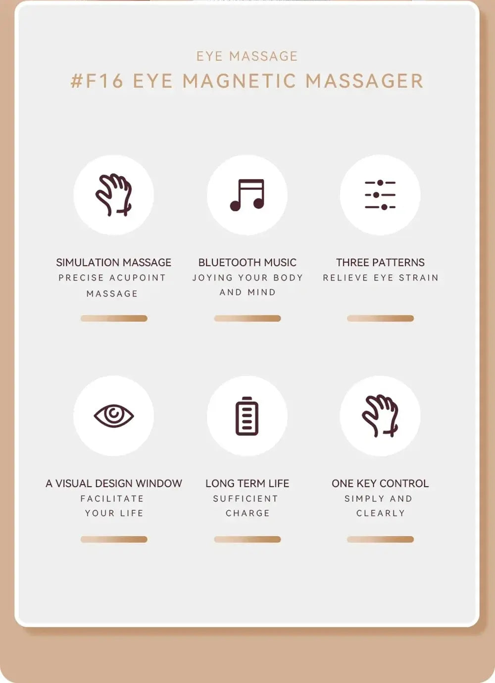 Masajeador Ocular Inteligente Élite: Confort y Recuperación para la Profesional Médica.