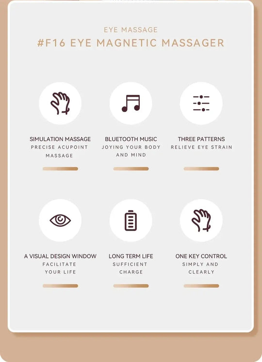 Masajeador Ocular Inteligente Élite: Confort y Recuperación para la Profesional Médica.