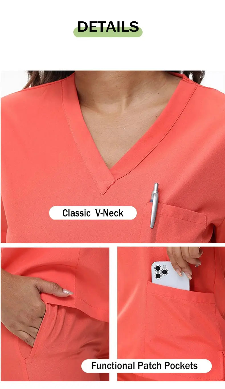 Scrub Vital Flex 2025: Confort Premium y Autoridad en Cada Turno.