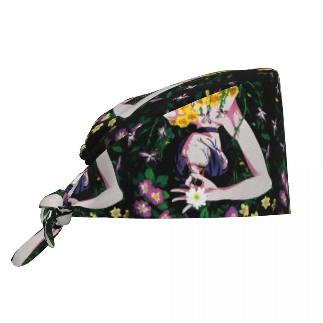 Gorro Makima, tejido antifluidos.