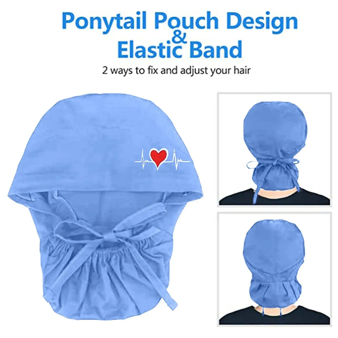 Tejido suave transpirable gorro sanitario