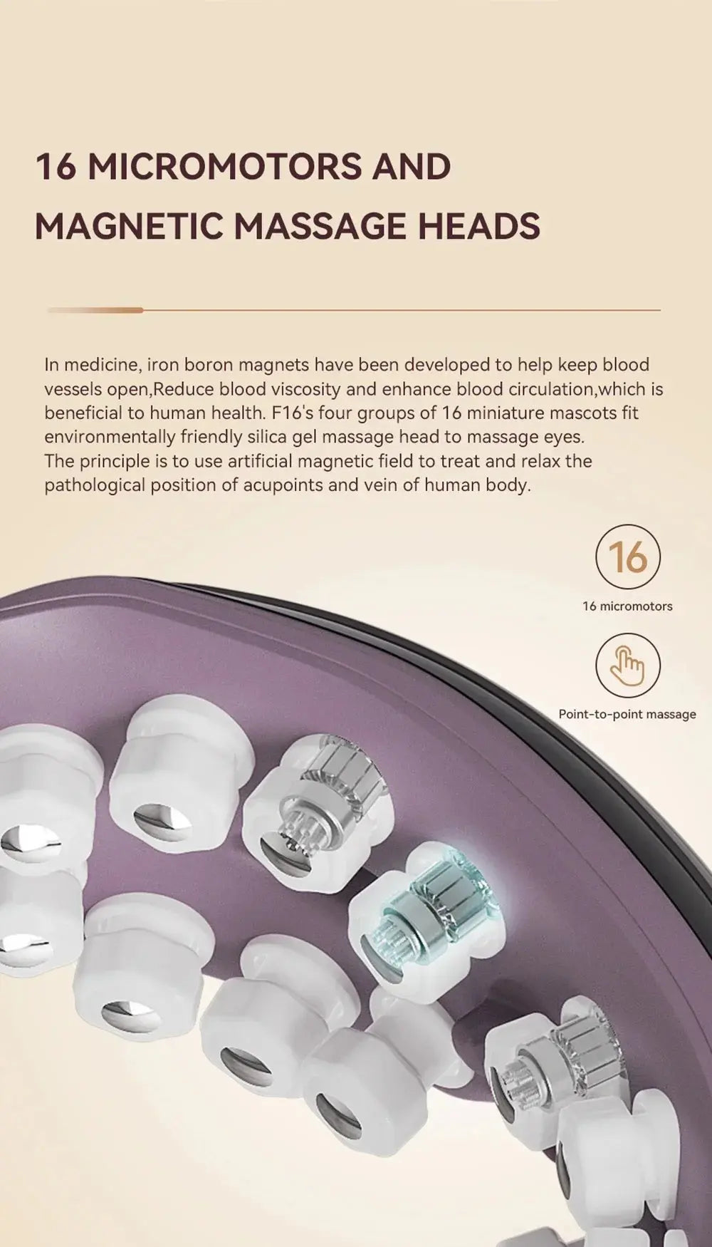 Masajeador Ocular Inteligente Élite: Confort y Recuperación para la Profesional Médica.