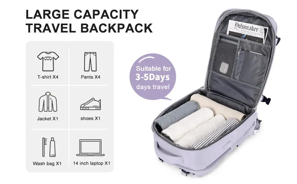 Mochila Bigger Premium: Organización Superior y Estilo para Profesional Sanitaria.