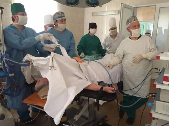 Tejido quirúrgico 4K, detalle celular