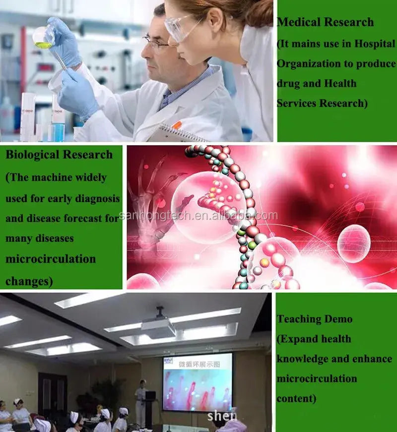 Equipo Analizador de Microcirculación y Microscopio de Vanguardia. Diagnóstico Ágil, Estilo Impecable.