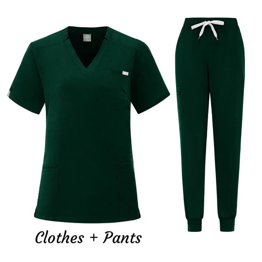 Tejido premium uniforme quirúrgico