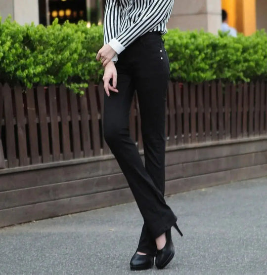 Tejido elástico confort pantalón enfermera