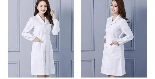 Bata Médica Femenina Premium: Eleva tu Estilo Profesional y Confort en Cada Turno..