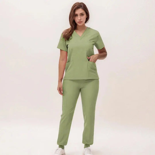 Textura tejido scrub flexible