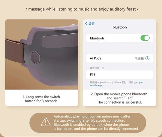 Masajeador Ocular Inteligente Élite: Confort y Recuperación para la Profesional Médica.