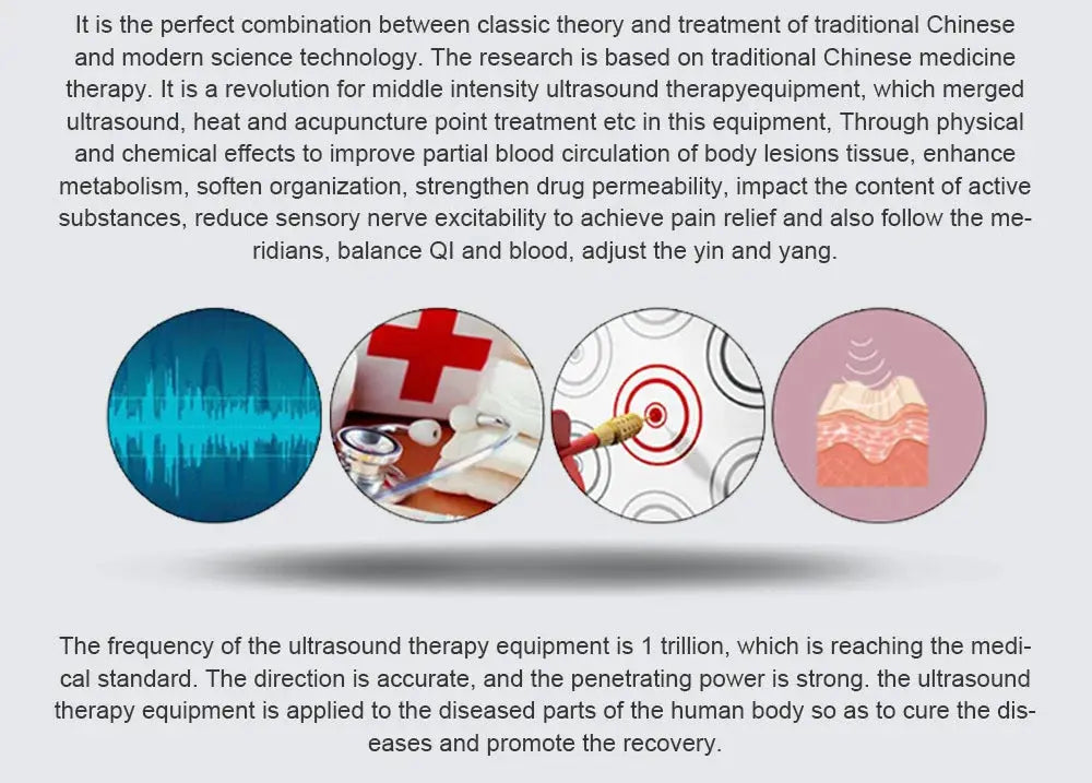 Máquina Ultrasonido GYCS01: Bienestar Profesional, Estilo Inigualable.