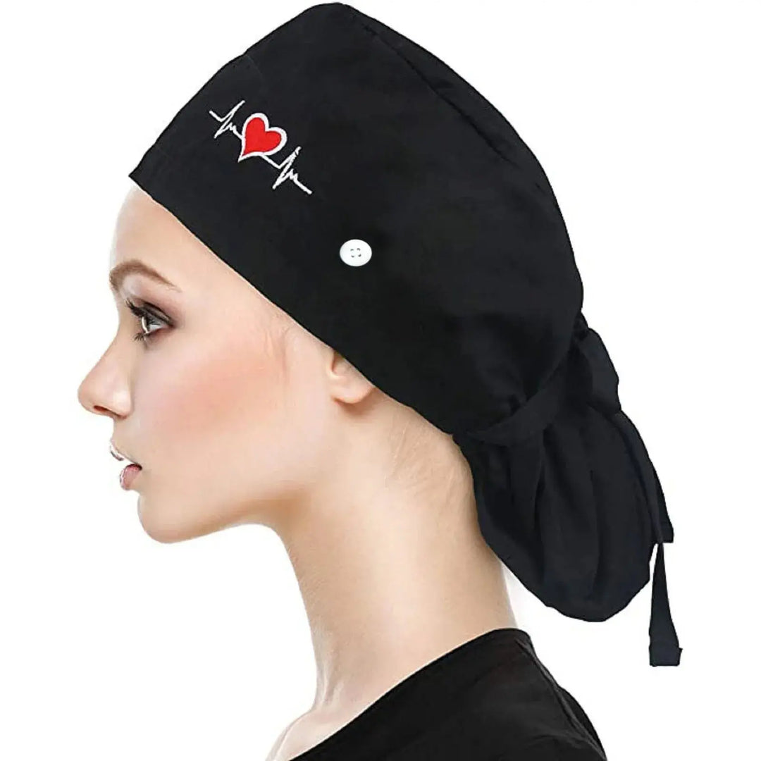 Ajuste cómodo gorro profesional sanitario