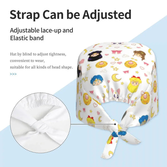 Gorro Quirúrgico Usagi Tsukino Premium: Estilo, Confort y Rendimiento Profesional.