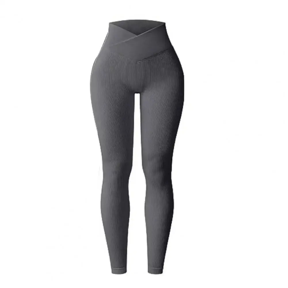 Leggings Élite Acanalados Seamless: Confort & Estilo Profesional sin Límites.
