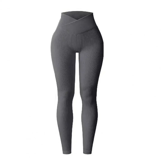 Leggings Élite Acanalados Seamless: Confort & Estilo Profesional sin Límites.