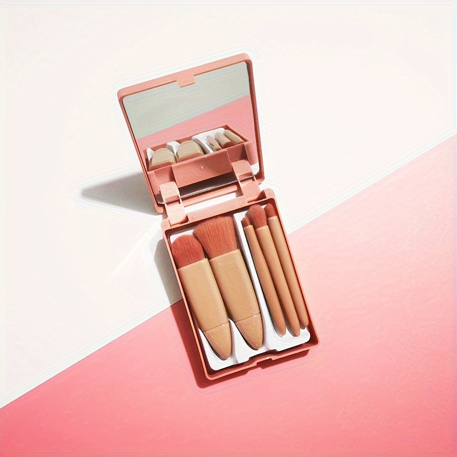 Mini Kit Brochas Premium: Elegancia Compacta para la Profesional de la Salud.